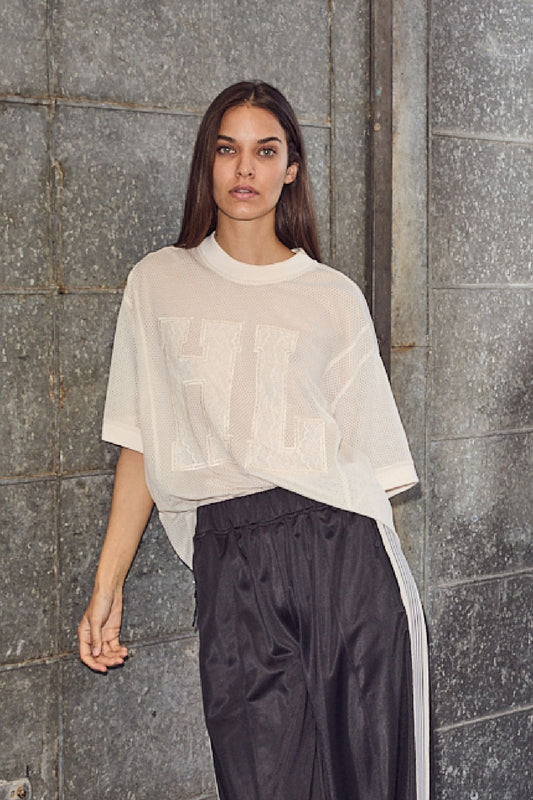 HAUTE L'AMITIÉ | Drift Hl Lace Tee - Wit (HL10272)