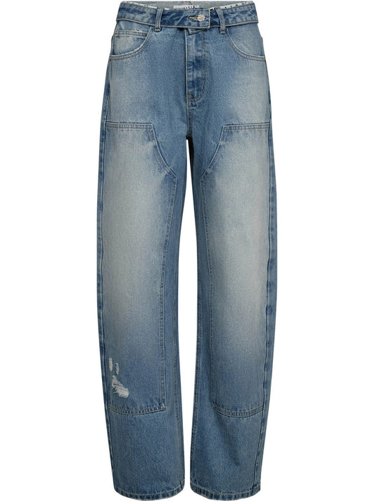 Haute L'amitié | Ohla Patch Tall Jeans - Denim Blue