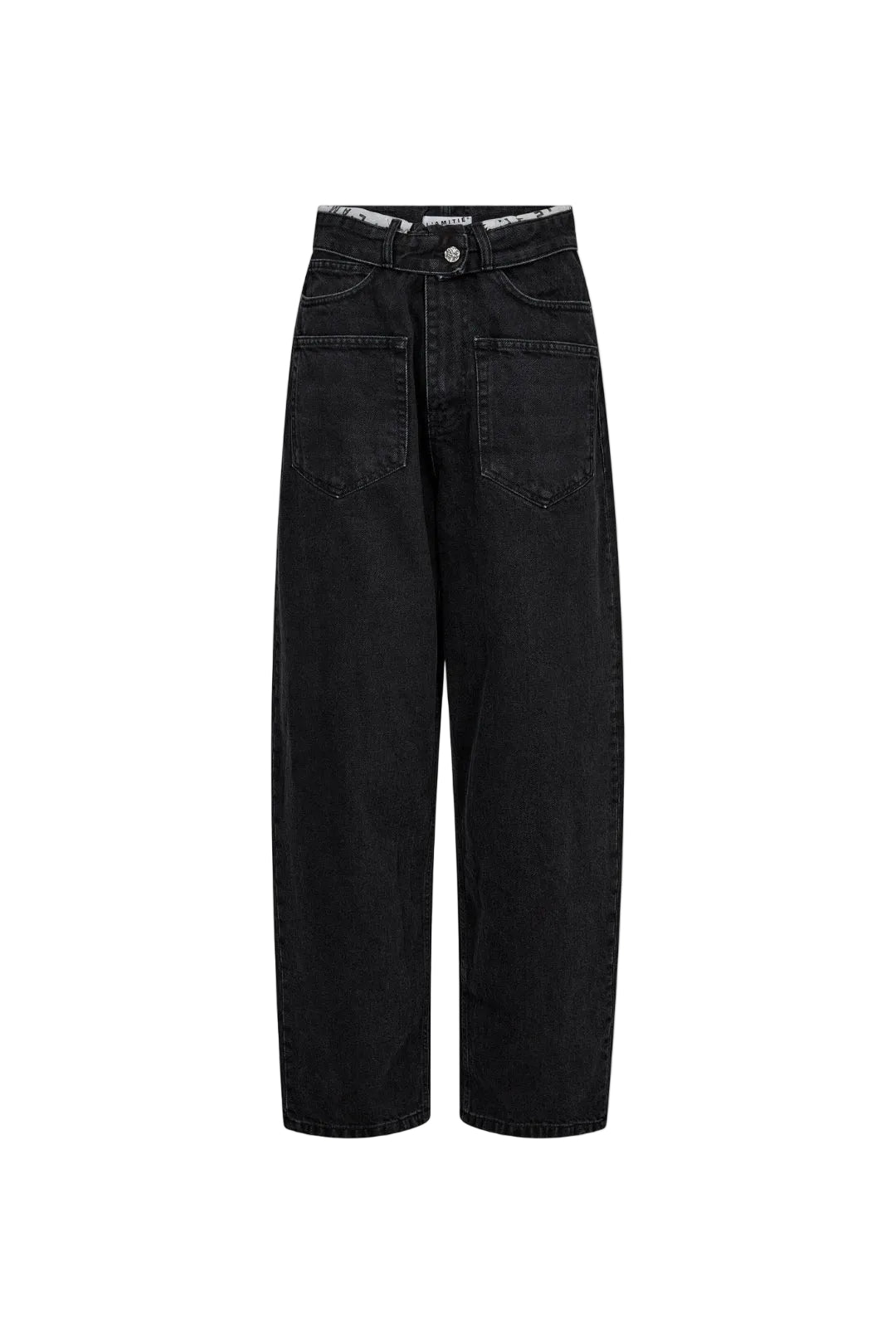 Haute l'Amitié | Flip Waist Pocket Tall Jeans - Black (HL10740)