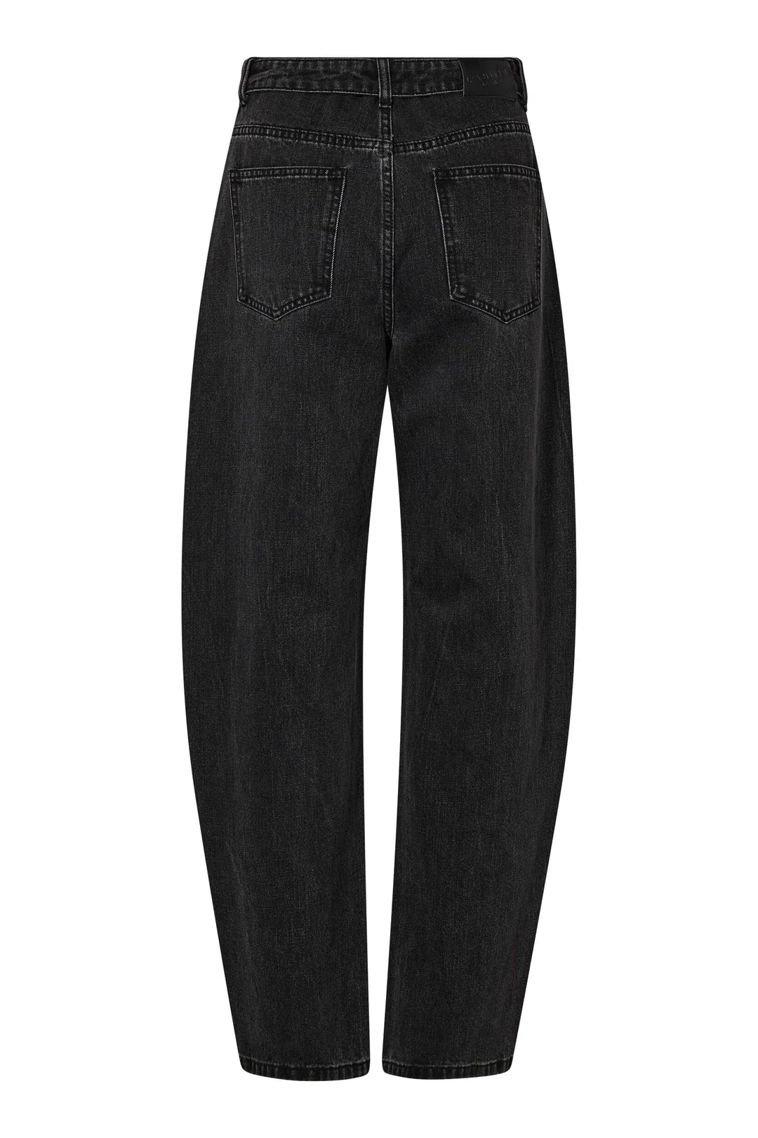 Haute L'Amitié | Flip Waist Rivet Tall Jeans - Black