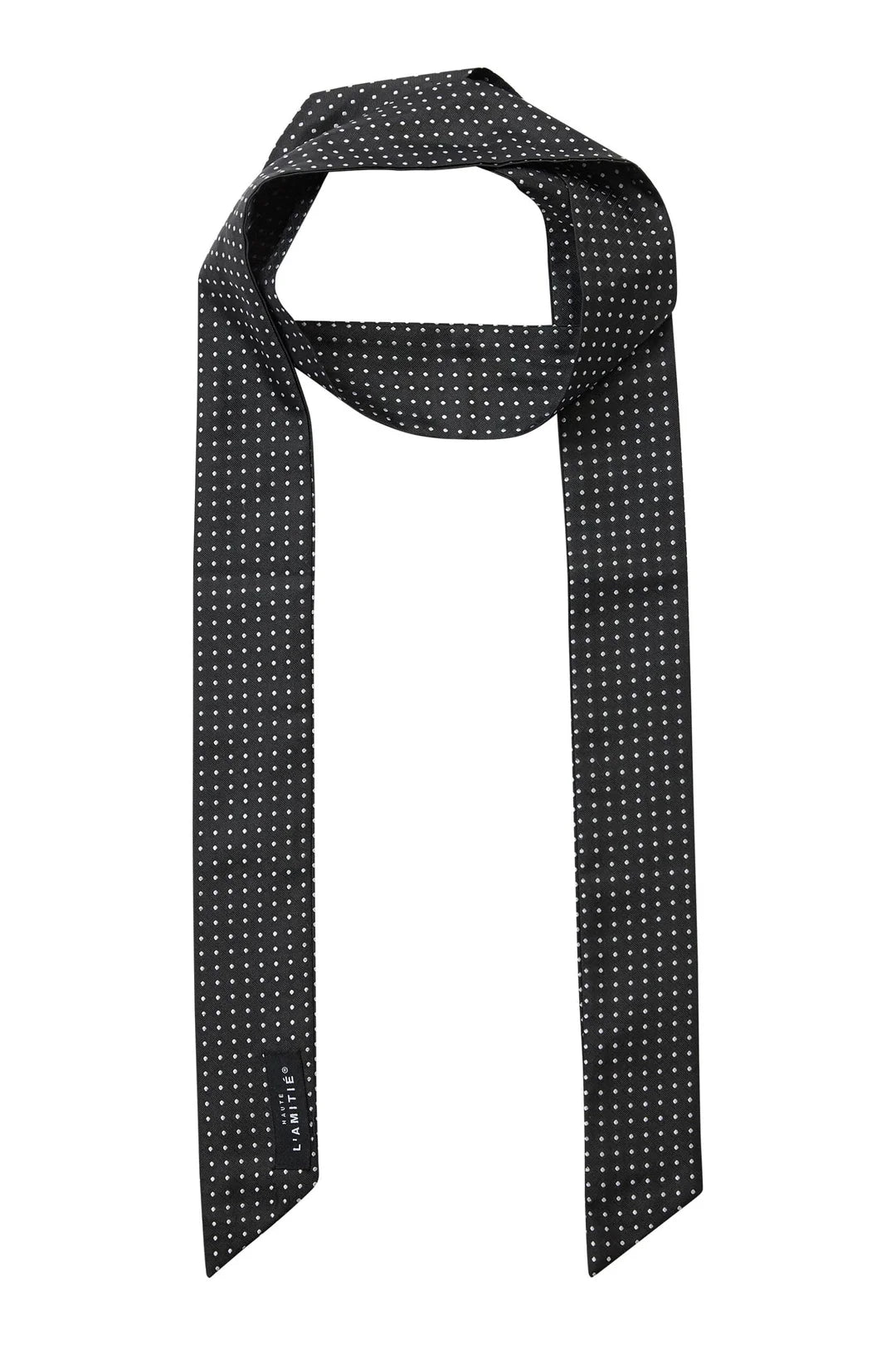 Haute L'Amitié | Rhomb Tie Scarf - Black