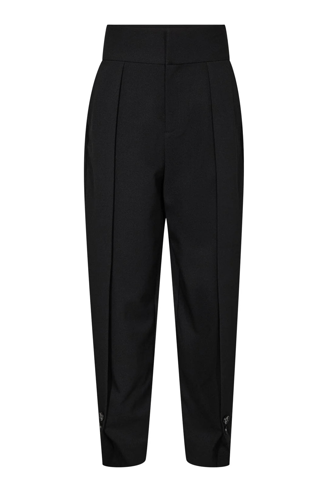 Haute L'Amitié | Zeppe Pleat Tall Pant - Black