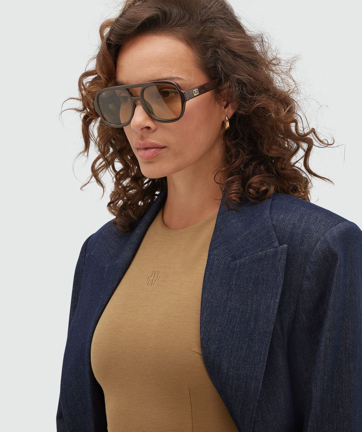 JOSH V | Jannine Sunglasses - Burgundy