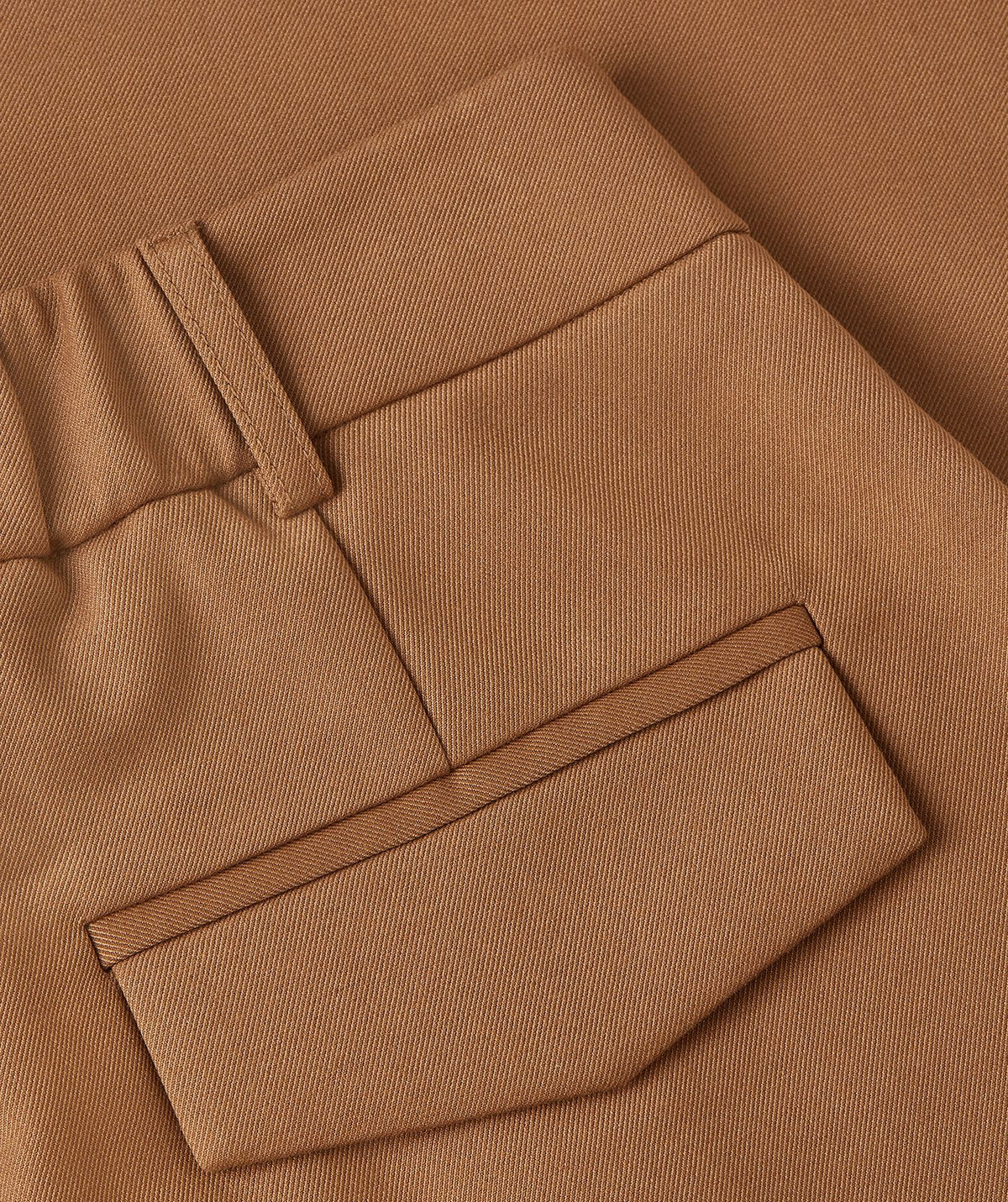 JOSH V | Kyle High Waisted Balloon Fit Pantalon - Cognac