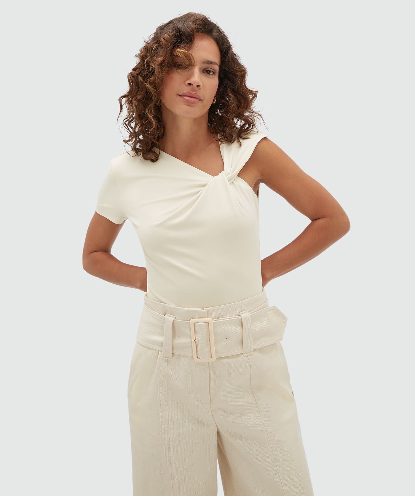 Josh V | Levi Slim Fit Body - Cloud White (JV-2607-1101)