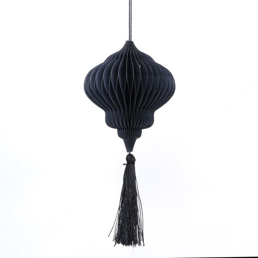Only Natural | HoneyComb Ornament - Zwart