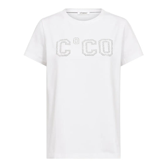 Co'Couture | StoneCC Signature Logo Tee - White