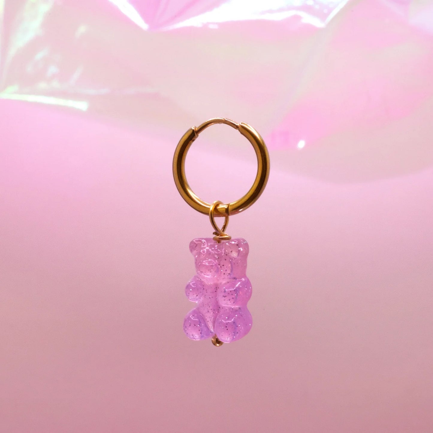 Atelier Jean | Purple Glitter Gummy Bear