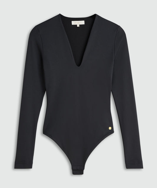 Josh V | Wyren Slim Bodysuit - Black (JV-2607-1103)